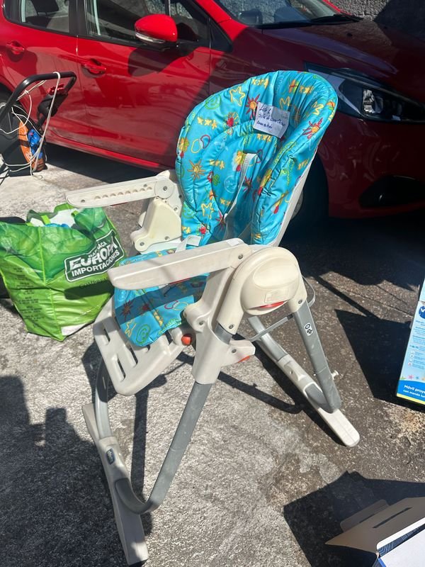 Silla bebe para comer Chicco en excelente estado - imagen 1