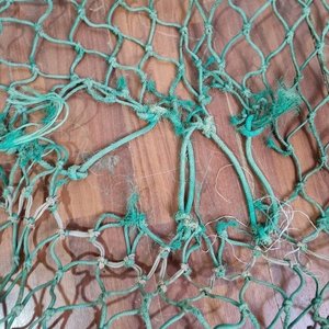Red de Boliche Verde para Pesca o Decoración Marítima (7 x 3.50 m) - imagen 4