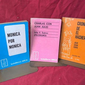 Lote anterior: Lote de 3 Libros: Mónica por Mónica, Charlas con Juan Julio y Crónicas de El Hachero
