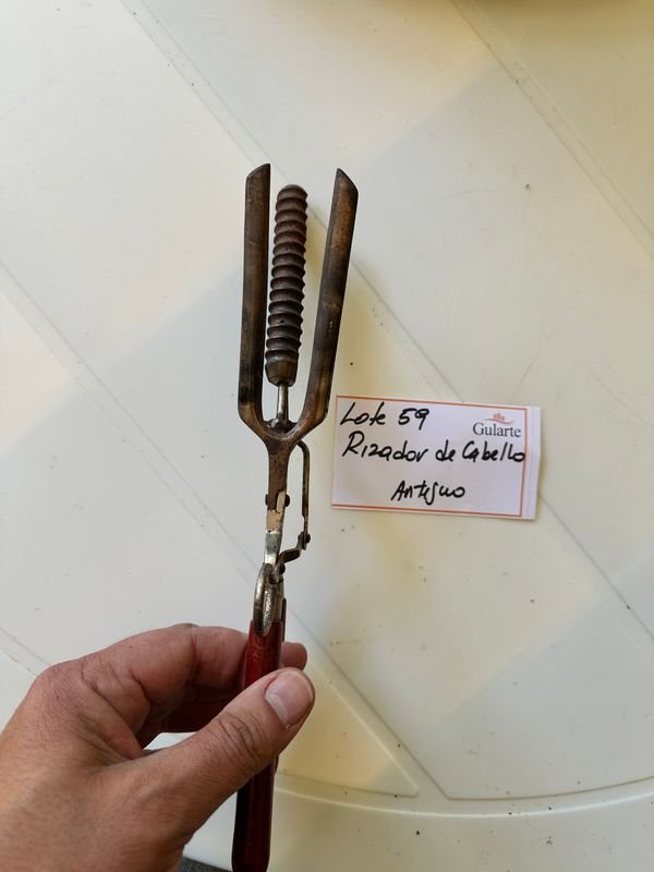 Rizadores antiguos de pelo para venta - imagen 4