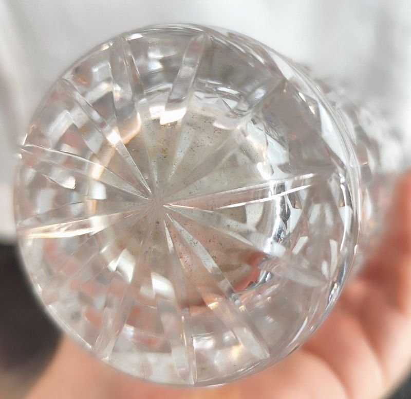 Vaso de cristal tallado para cóctel o similar - imagen 3