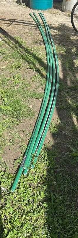 Tuberías de plástico verde para termoducción - imagen 2