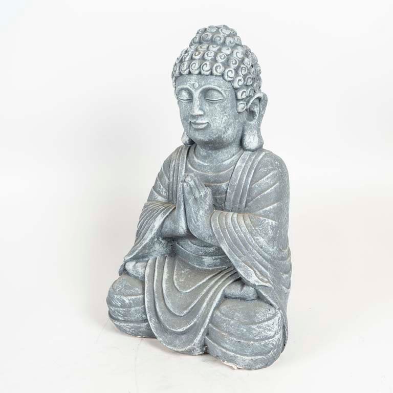Figura Buda de Yeso Estilo Moderno