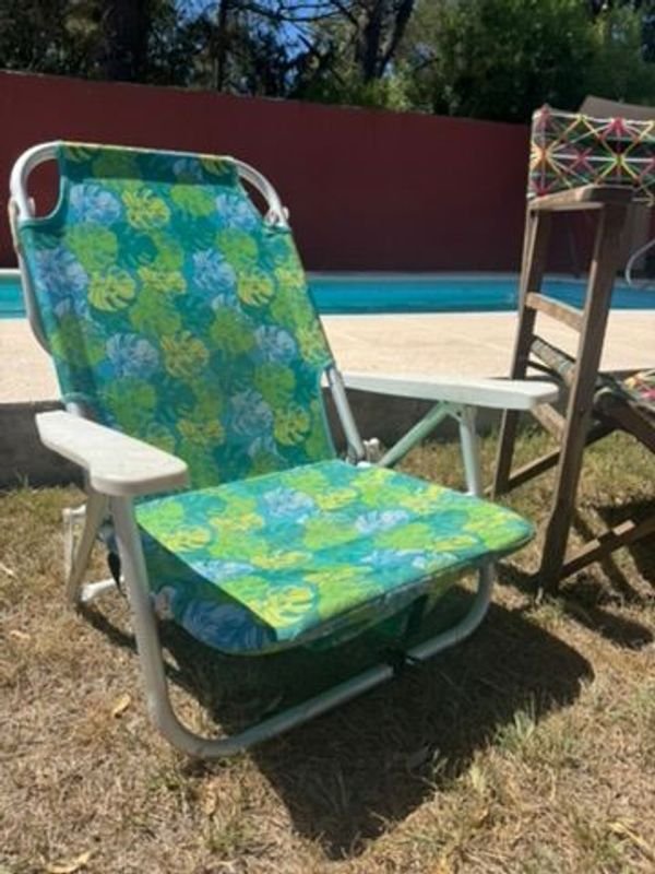 Silla en aluminio con correas para transporte tipo mochila - imagen 2
