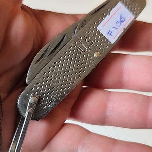 Navaja de Piloto Americano Camillus 1980 con Estuche - imagen 2