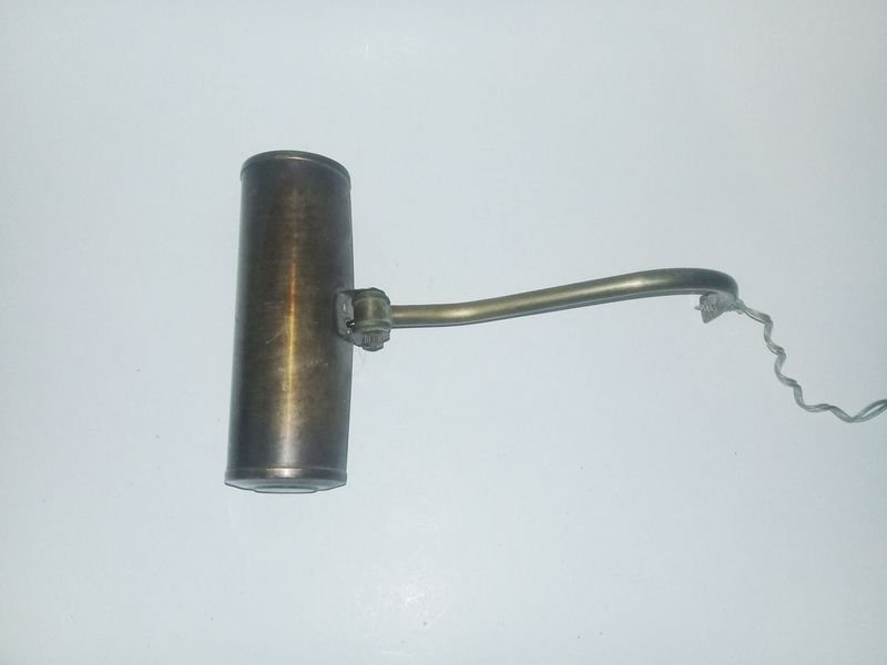Lámpara de escritorio antigua en bronce - imagen 2