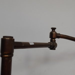 Lámpara de Pie Articulada en Bronce para Lectura - imagen 5