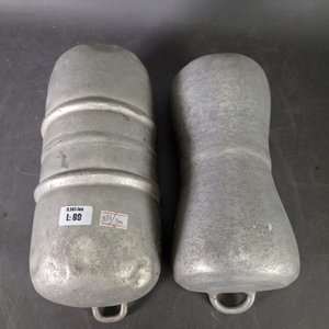 Par de Flotadores de Aluminio para Embarcaciones - imagen 1