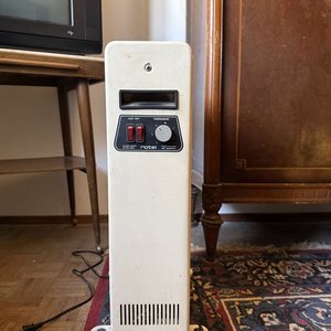 Calefactor Eléctrico Rotel Radiador con Termostato y Ruedas - imagen 3