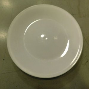 Lote siguiente: Plato blanco grande plastico