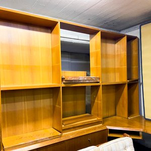 Mueble Modular de Madera y Cómoda Blanca - imagen 1