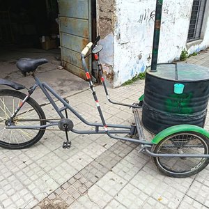 Lote siguiente: Bicicleta Triciclo "Manisera" con Tambor Grande - Lista para Trabajar