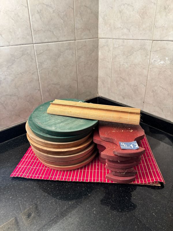 Set de 14 Tablas y 4 Individuales de Cocina - imagen 1