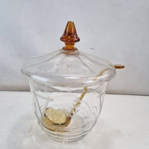 Lote anterior: Azucarera de Cristal Tallado con Tapa Caramelo y Cuchara de Servicio