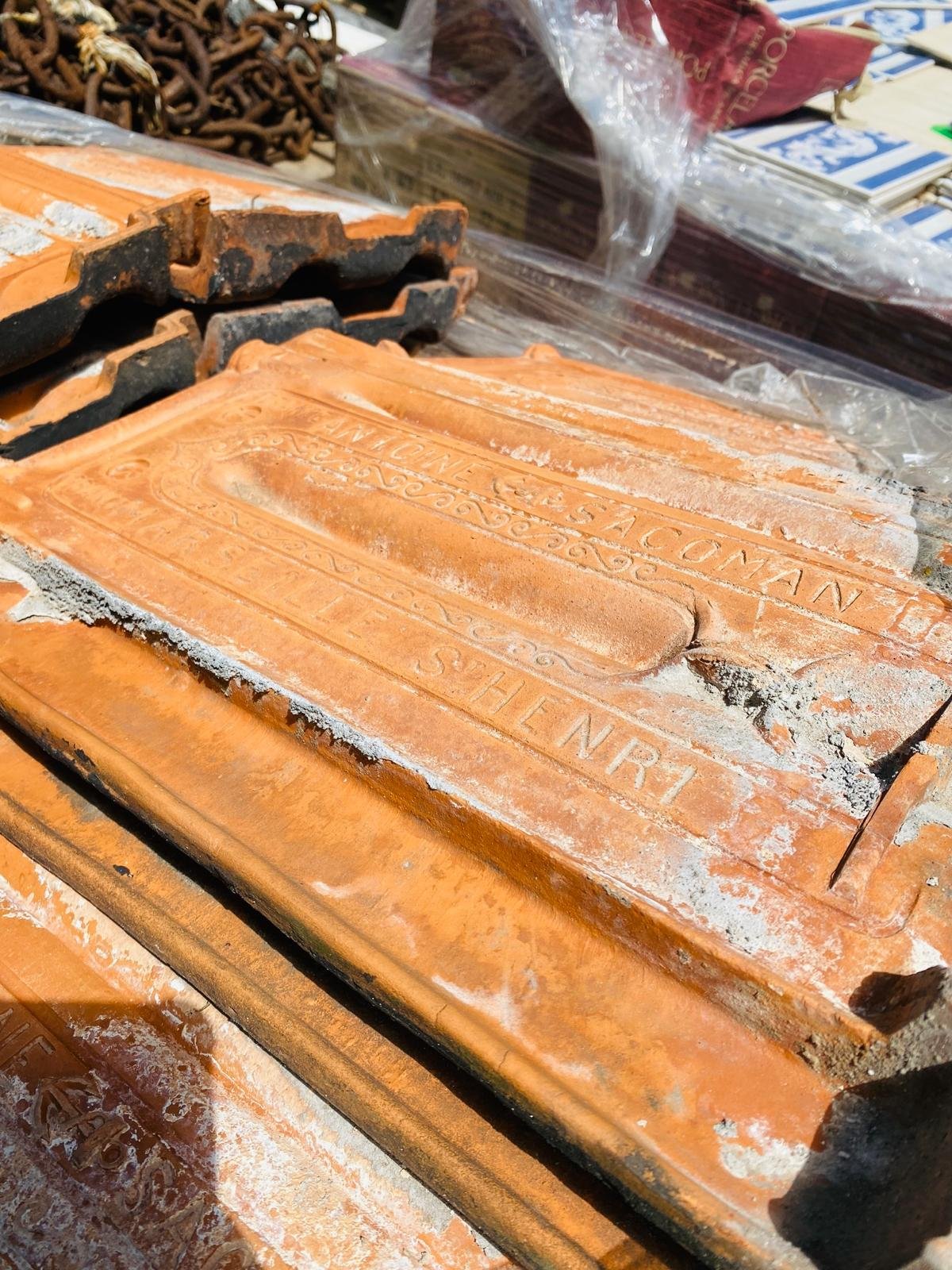 Item lote-x112-tejas-algunas-con-detalles__trashed - Image 1