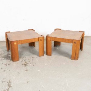 Lote anterior: Par de Mesas Laterales de Madera para Living