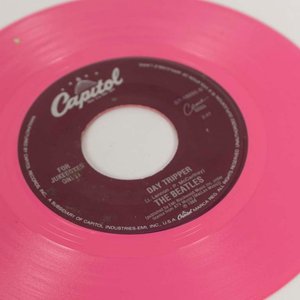 Disco Vinilo Single "We Can Work It Out" / "Day Tripper" - The Beatles (Capitol, USA, Rosado) - imagen 2