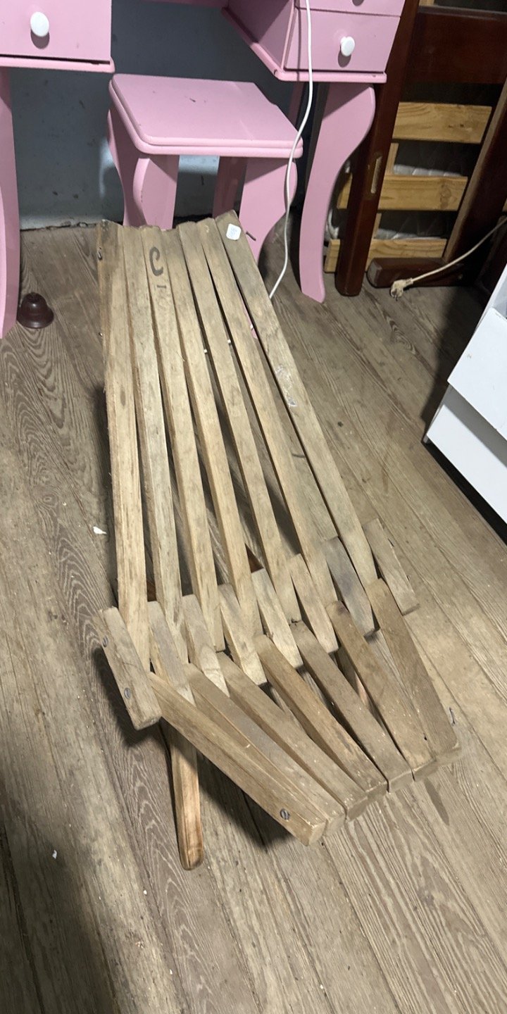 Silla Matera Plegable de Madera