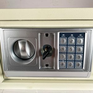 Cofre de Seguridad con Teclado Numérico y Llave - imagen 2