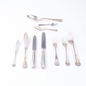 Conjunto de Cubiertos de Plata 800 - 124 Piezas - imagen 3