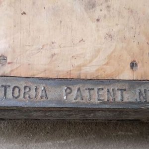 Báscula Antigua Victoria Patent N°3 con Pesas - imagen 4