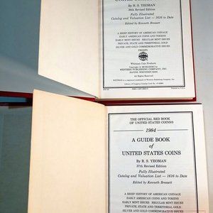 Catálogos "A Guide Book of United States Coins" 36ª y 37ª Edición (1983-1984) - imagen 3
