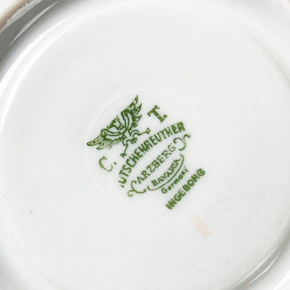 Juego de porcelana Bavaria para café - imagen 7