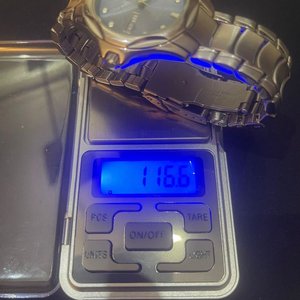 Reloj Armitron Classic Day-Date Acero Azul Sumergible 165ft - imagen 8