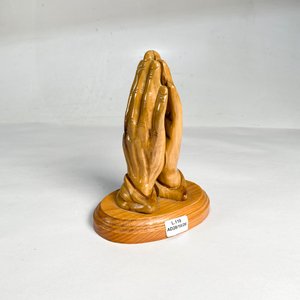 Lote anterior: Talla en Madera "Manos Orantes" Zacharia Bros - Altura 18 cm