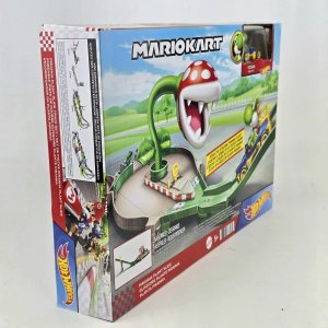 Pista Hot Wheels Mario Kart Yoshi Mach 8 Die-Cast - imagen 6