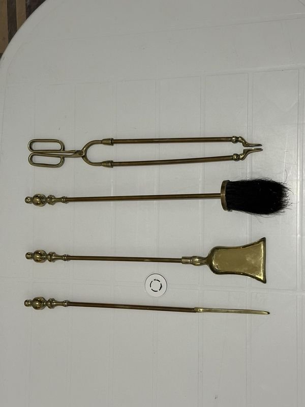 Accesorios de estufa en bronce - imagen 1
