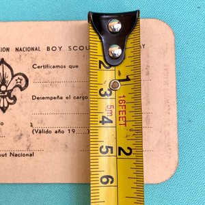 Antigua Tarjeta de Identificación Boy Scouts Uruguay con Retrato de Baden-Powell - imagen 4