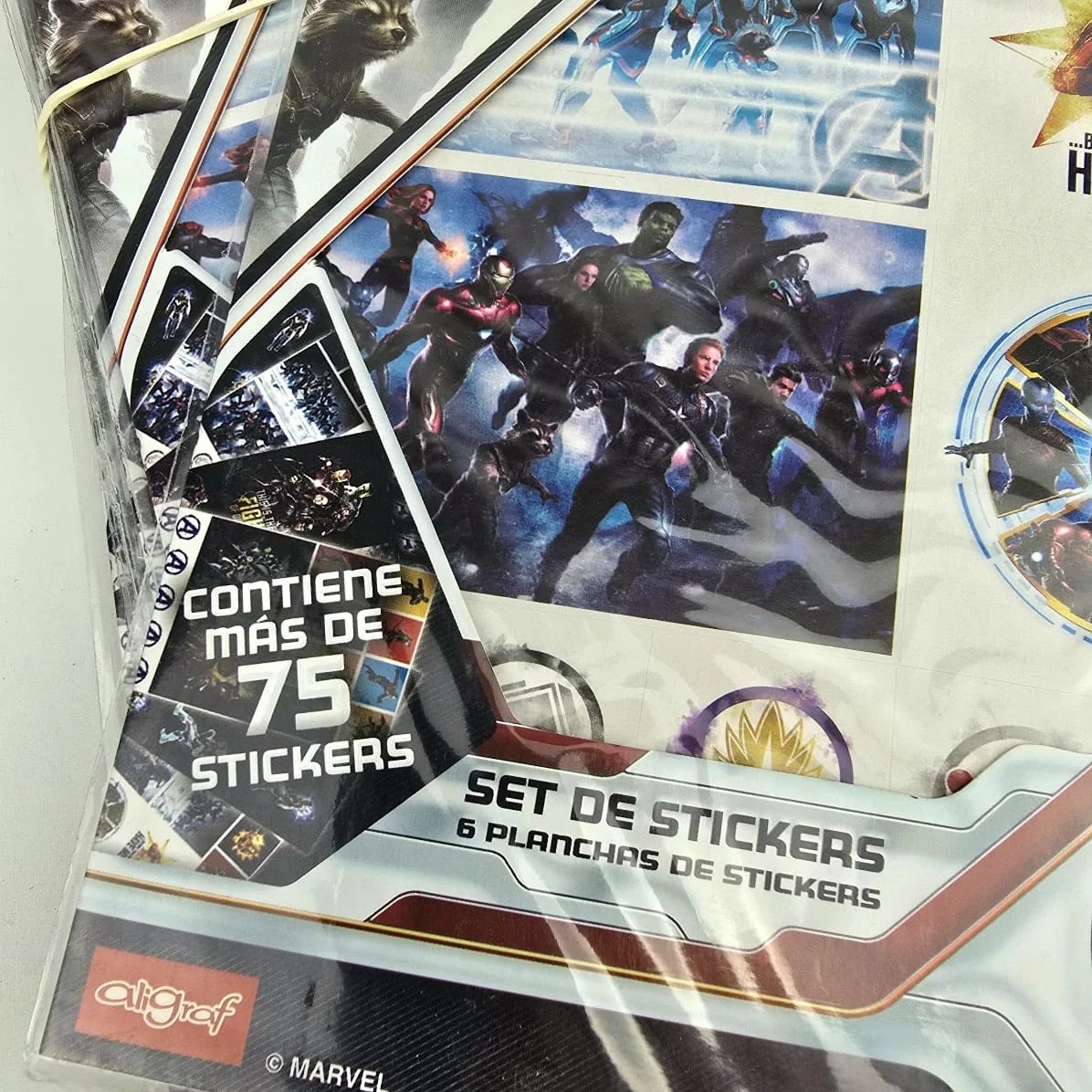 Colección de Estampillas de Marvel Avengers Endgame - imagen 3