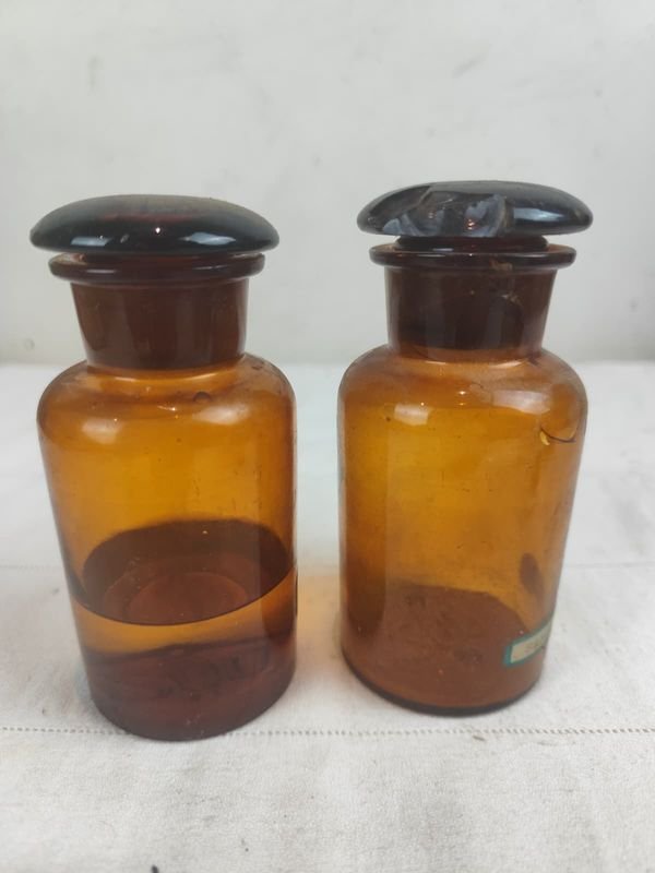 Frascos de farmacia en excelente condición - imagen 1