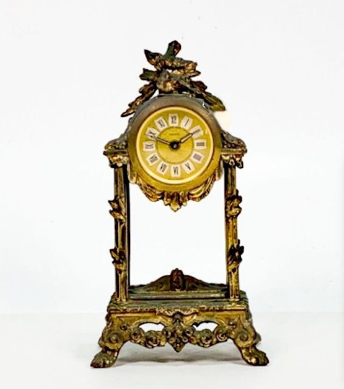 Reloj de sobremesa principios siglo XX Made in Germany - imagen 3