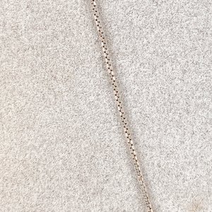 Cadena de Plata con Medalla de la Virgen Milagrosa, 46 cm - imagen 5