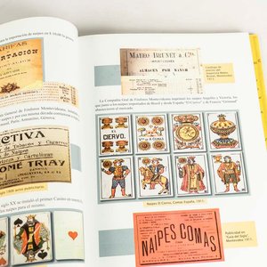 Historia de los Naipes en el Uruguay 1724-2015, por Marcos Silvera Antúnez, de tapa dura con sobrecubierta - imagen 2