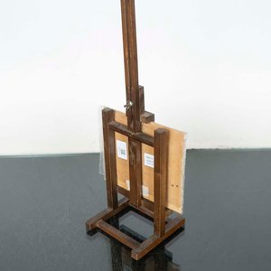 Atril de Mesa con Cuadro al Óleo - imagen 2