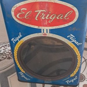 Lata Antigua de Galletas "El Trigal" Grande - imagen 3