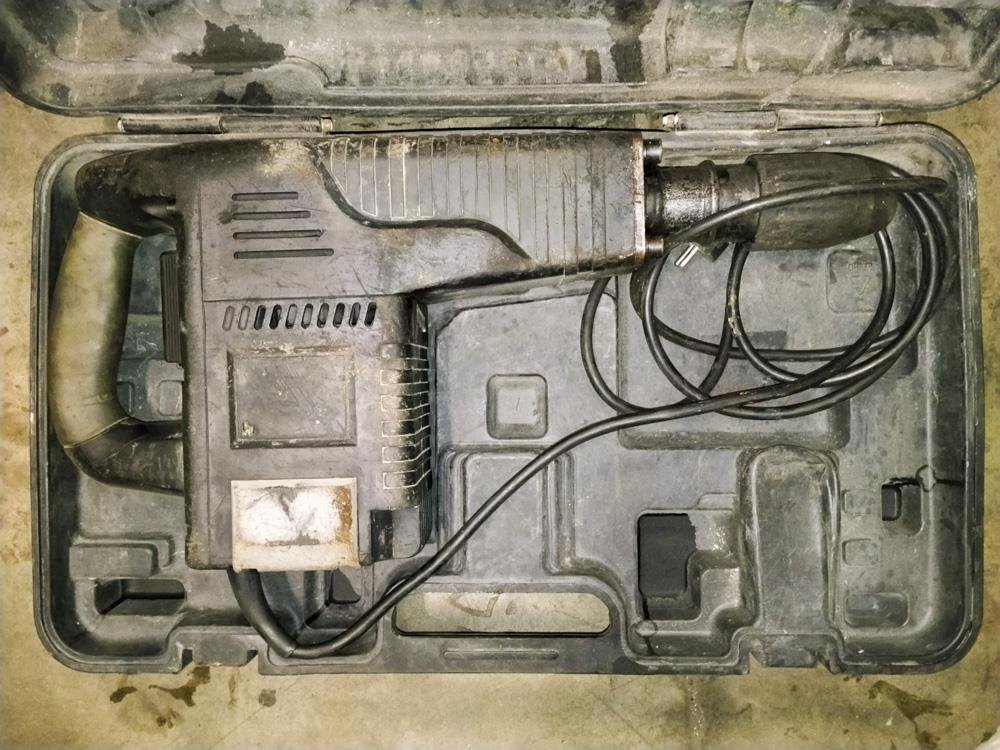 Rotomartillo Eléctrico con Maletín Negro