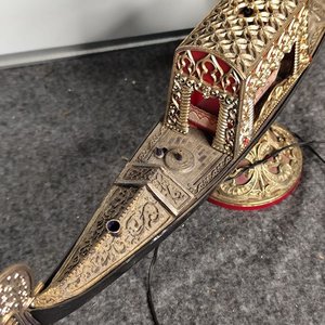 Velador Veneciano en Plástico con Figura y Luces - imagen 2