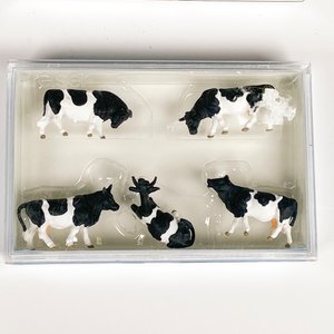 Dos Sets de Maquetas: Vacas y Ciclistas en Bicicleta - imagen 3