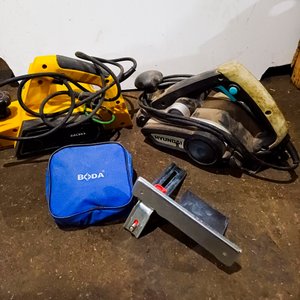 2 Cepillos Eléctricos de Carpintero Hyundai y Goldex - imagen 1