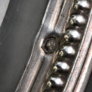 Plato para Masas Cristal y Plata Minerva con Sellos - imagen 8