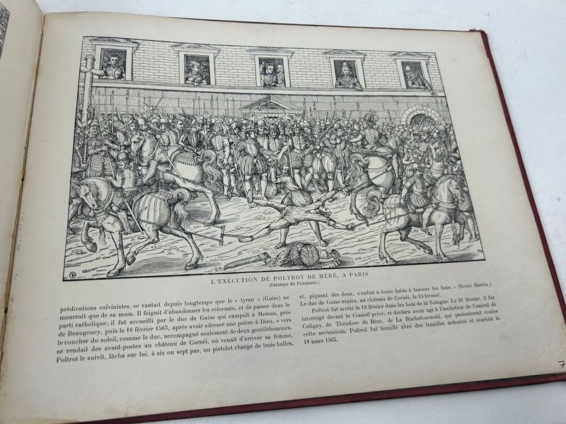 Libro ilustrado sobre ejecuciones y crímenes históricos en francés - imagen 2