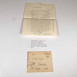 Carta de soldado alemán de la Segunda Guerra Mundial - imagen 2