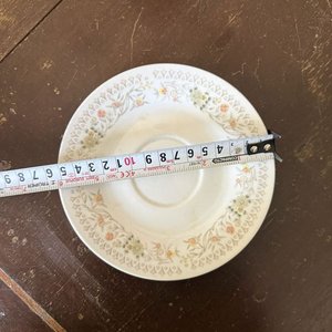 Lote de 12 Platos Surtidos de Porcelana con Diseños Florales y Paisajes - imagen 9