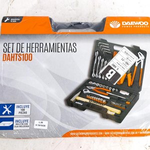 Set de Herramientas Daewoo DAHTS100 con Maletín Moldeado - imagen 1