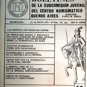 Lote de 19 Publicaciones Numismáticas Argentinas: Boletines y Estatutos - imagen 7