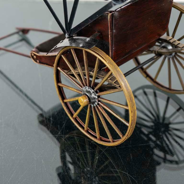 Carreta de chapa decorativa - imagen 2